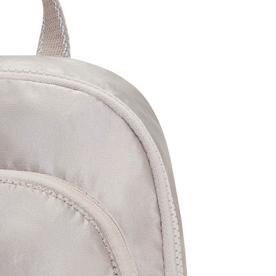 Kipling Curtis Compact Metallic Convertible Ryggsäck Beige | SE 1671JP